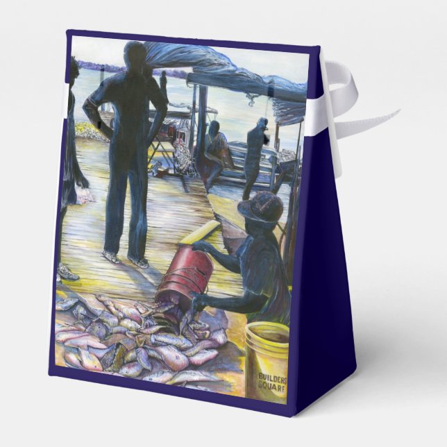 Caja Para Regalos Menú de hoy, Harbour Island (Reverso)