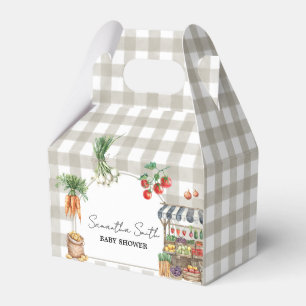 Caja Para Regalos Mercado de agricultores Baby Shower de producción