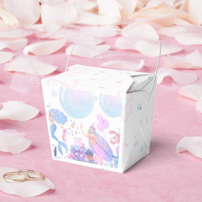 Caja Para Regalos Mermaid Birthday (Boda)