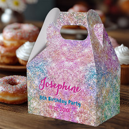 Caja Para Regalos Mermaid whimsical iridescent birthday custom