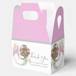 CAJA PARA REGALOS MERMAIDS BABY SHOWER