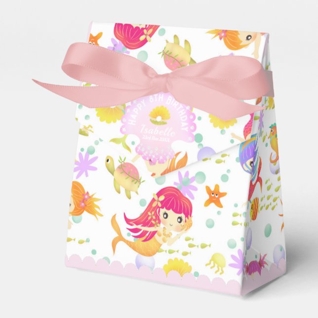 Caja Para Regalos Mermaids White (Front Side)