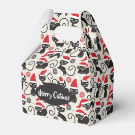 Caja Para Regalos Merry Catmas Favor Box