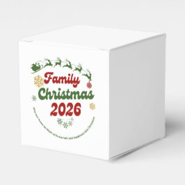 Caja Para Regalos Merry Christmas Gift Box