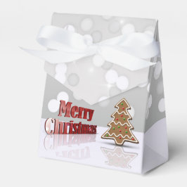 Caja Para Regalos Merry Christmas Gingerbread Tree