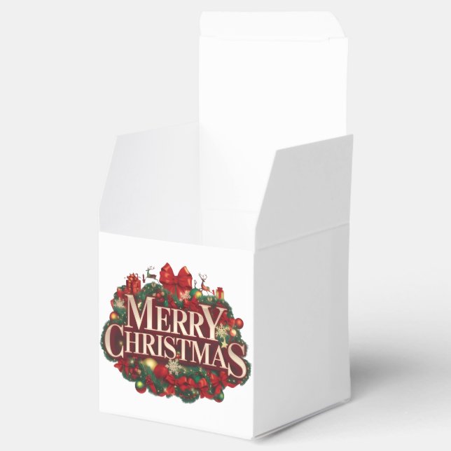 Caja Para Regalos Merry Christmas Long Sleeve Shirt  (Abierto)