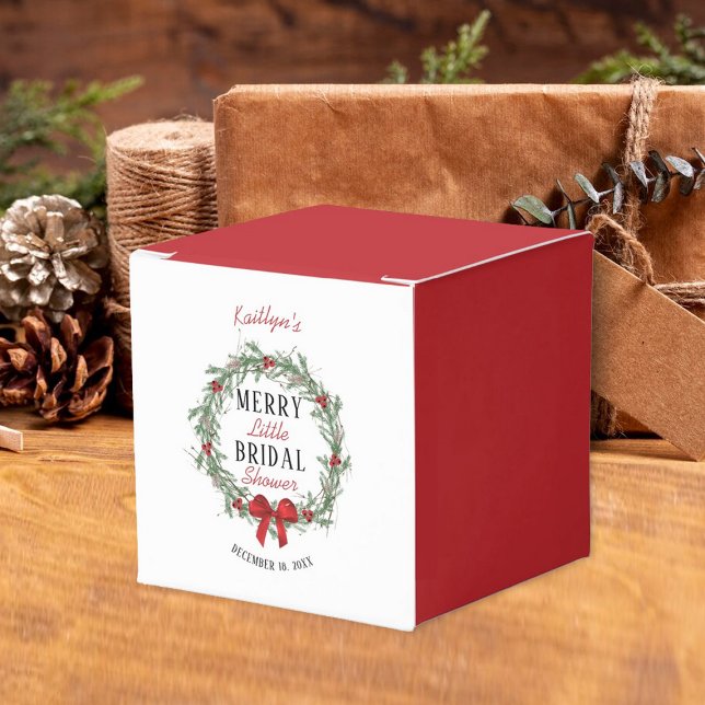 Caja Para Regalos Merry Little Navidades Británica Shower (Subido por el creador)