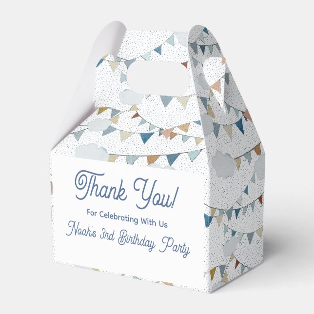 Caja Para Regalos Mezcla de globo acuático de aire caliente // (Front Side)