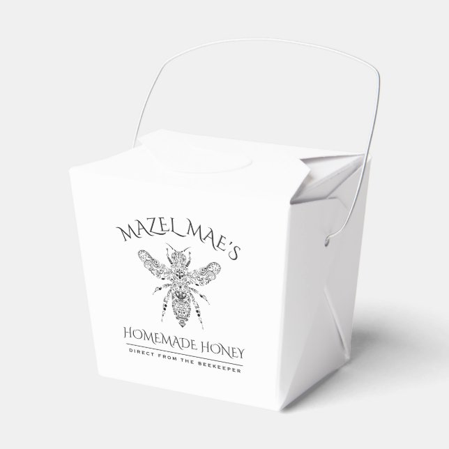 Caja Para Regalos Miel casera personalizado (Front Side)