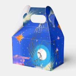 Caja Para Regalos Mikitiez aquarius galaxia verano resplandor