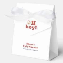 Caja Para Regalos Minimal Oh Boy Slugger Baseball Sport Baby Shower
