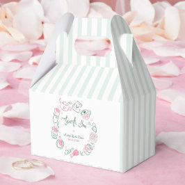 Caja Para Regalos Minimal Perfect Matcha  Bridal Shower Thank You