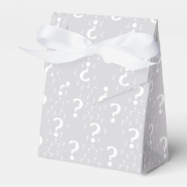 Caja Para Regalos Misterio marca de interrogación acertijo de rompec