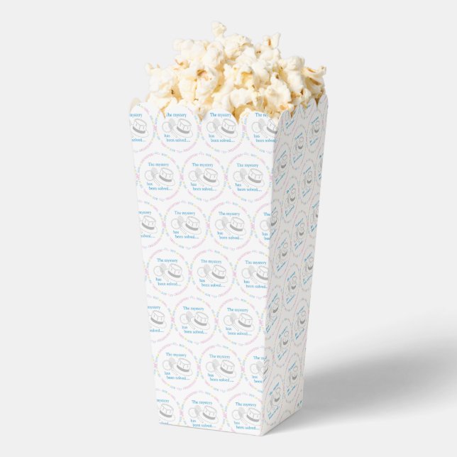Caja Para Regalos Misterio Resuelto Género Revelar Popcorn (apareció)