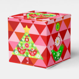 Caja Para Regalos Mod Scandi Holiday Bird Gift Box