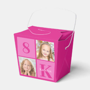 Caja Para Regalos Moda Chicas rosados calientes Foto Fiesta de cumpl