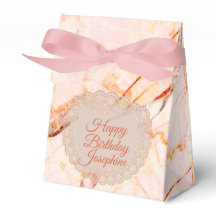 Moda de mármol rosa personalizada