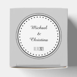 Caja Para Regalos Moda gris