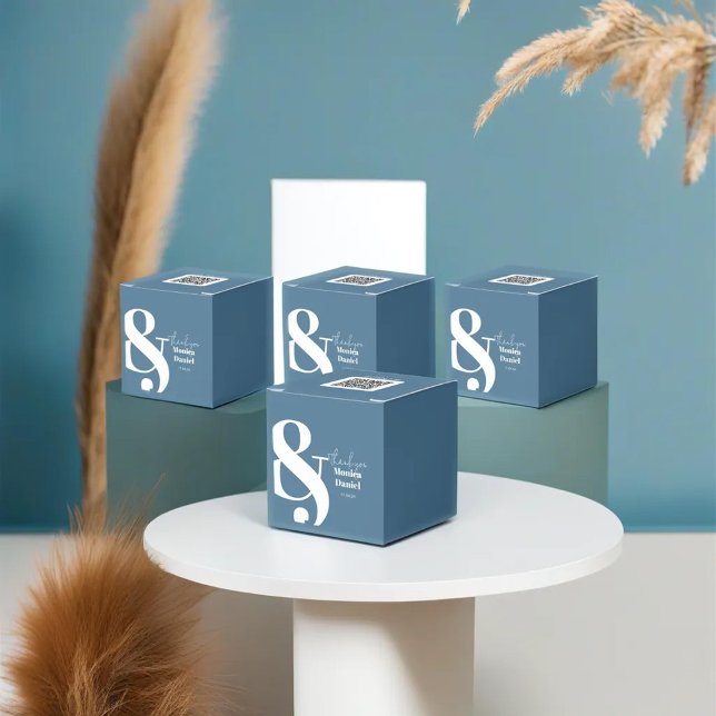 Caja Para Regalos Moda minima Pastel Blue Gift Box con estilo modern (Subido por el creador)