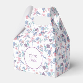 Caja Para Regalos Moda moderna acuarela Hidrangeas azules Floral