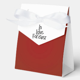 Caja Para Regalos Moda Rojo y Blanco>Caja de Favor de la Boda