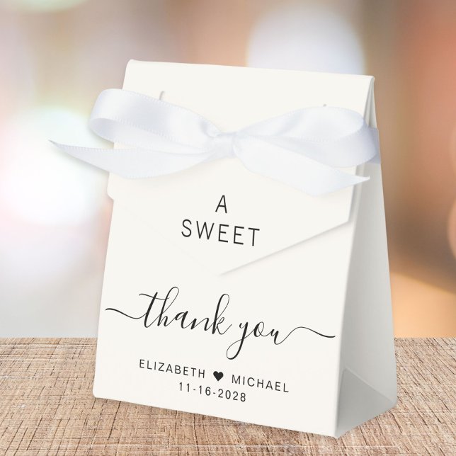 Caja Para Regalos Moda Un Dulce Gracias Crema Boda (Subido por el creador)
