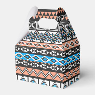 Caja Para Regalos Modelo azteca tribal del nativo americano moderno