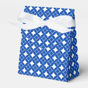 Caja Para Regalos Modelo azul y blanco del shippo