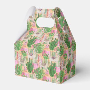 Caja Para Regalos Modelo colorido de la llama de la acuarela