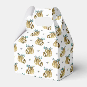 Caja Para Regalos Modelo de la pereza de la acuarela de la empanada