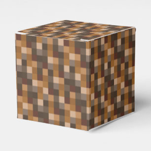 Caja Para Regalos Modelo de los pixeles de Brown