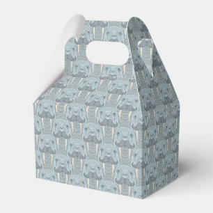 Caja Para Regalos Modelo del bigote de la morsa