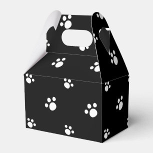 Caja Para Regalos Modelo lindo blanco y negro de la impresión de la
