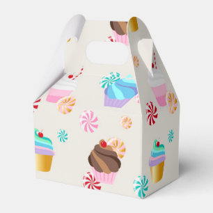 Caja Para Regalos Modelo lindo de la magdalena y del caramelo para