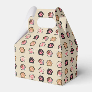 Caja Para Regalos Modelo lindo de las patas del gato