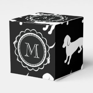 Caja Para Regalos Modelo lindo del Dachshund