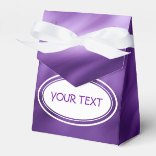 Caja Para Regalos Modelo - ondas suaves violetas + su texto