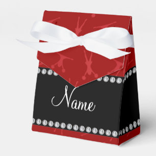 Caja Para Regalos Modelo rojo conocido personalizado de la animadora