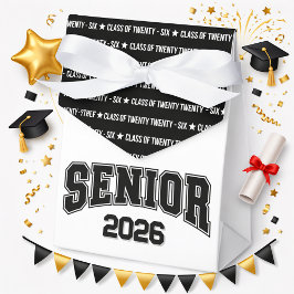 Caja Para Regalos Modern Class of Twenty Twenty‑Six Typography