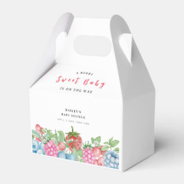 Caja Para Regalos Modern Cute Wild Berry Sweet Baby Shower