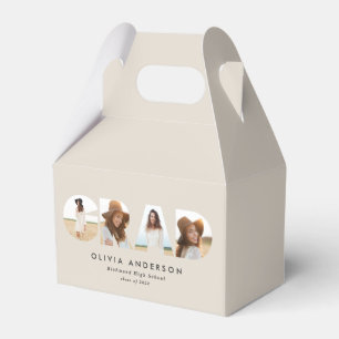 Caja Para Regalos Moderna graduación de arco de fotografía de tipo