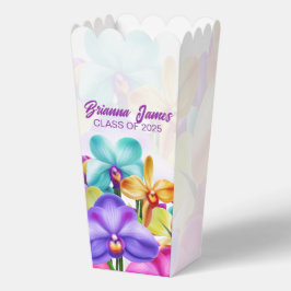 Caja Para Regalos Moderna Graduación Elegante Popcorn Party Favor Bo