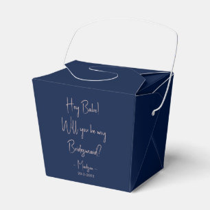 Caja Para Regalos Moderna Marina de Guerra Minimalista sobre la prop