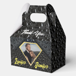 Caja Para Regalos Moderna y elegante Boda personalizada de diamante