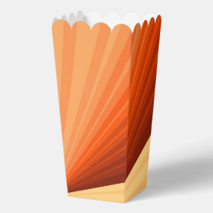 Caja Para Regalos Moderno abstracto naranja rojo vainilla gráfico fr