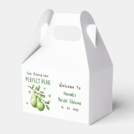 Caja Para Regalos Moderno Brunch Greenery Perfect Pear Bridal Ducha