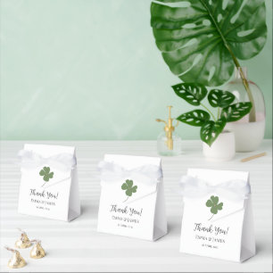 Caja Para Regalos Moderno Irlandés Verde Cuatro Atracciones Gracias