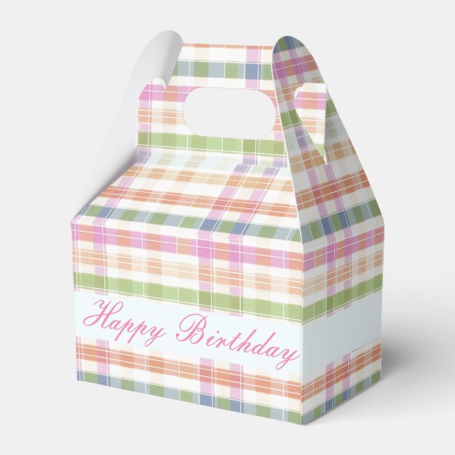 Caja Para Regalos Moderno Patrón De Plata Rosa (Reverso)
