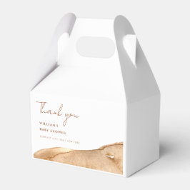 Caja Para Regalos Moderno Resumen de Boho Baby Shower Gracias