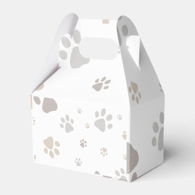Caja Para Regalos Mon Toutou French Dog Birthday Party Napkins (Front Side)